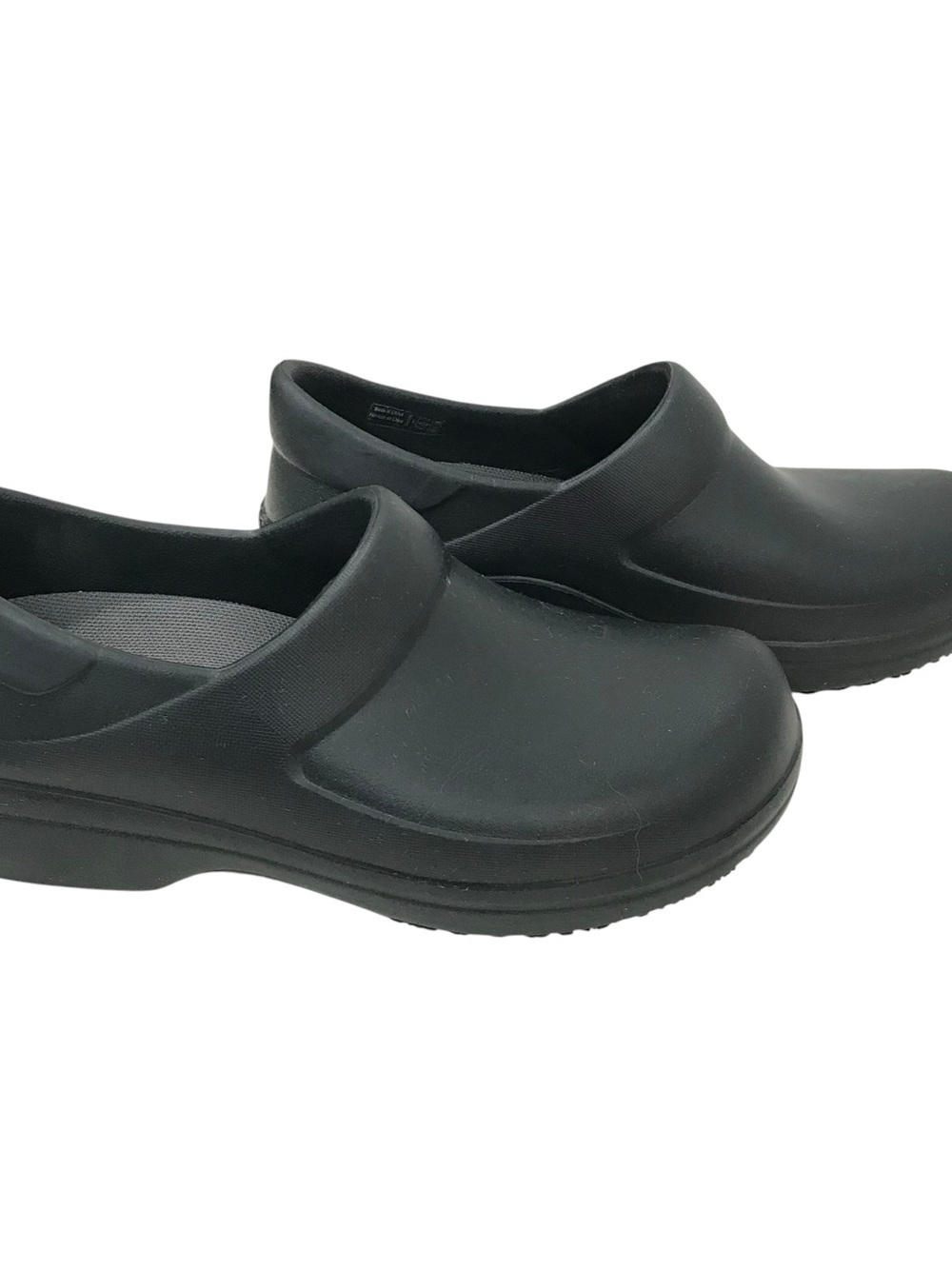 CROCS Women's Black Professional Slip-On Clogs Dual Comfort Neria Pro II Size 6